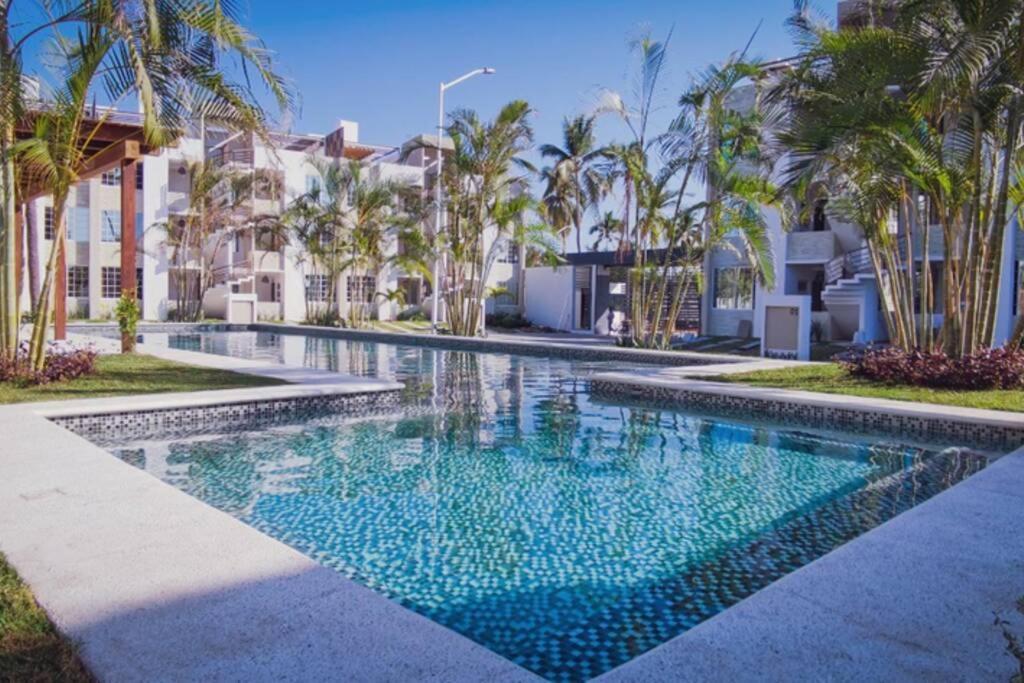 Moderno Depa Con Terraza Y Vista Extraordinaria Apartment Manzanillo Luaran gambar