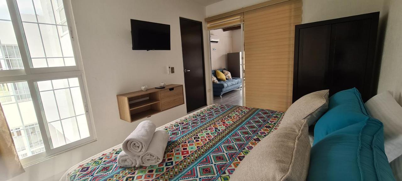 Moderno Depa Con Terraza Y Vista Extraordinaria Apartment Manzanillo Luaran gambar