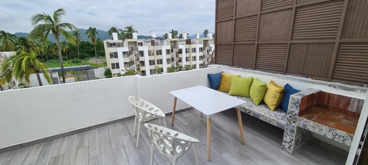 Moderno Depa Con Terraza Y Vista Extraordinaria Apartment Manzanillo Luaran gambar