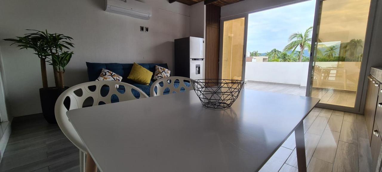 Moderno Depa Con Terraza Y Vista Extraordinaria Apartment Manzanillo Luaran gambar