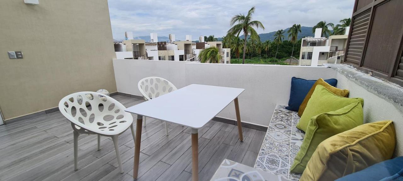 Moderno Depa Con Terraza Y Vista Extraordinaria Apartment Manzanillo Luaran gambar