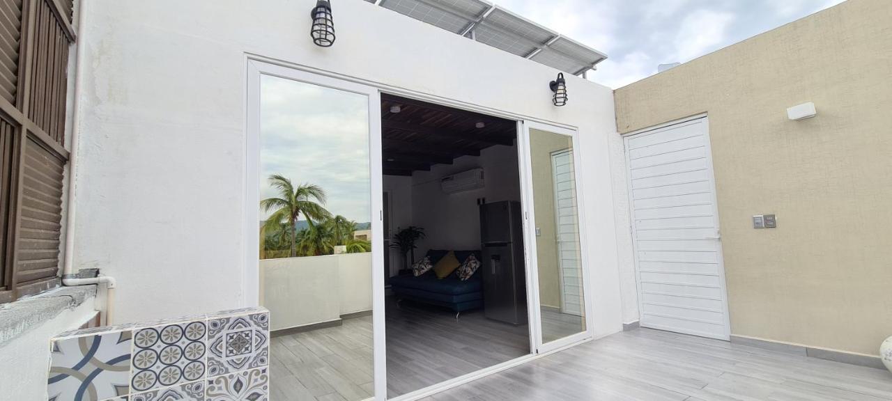 Moderno Depa Con Terraza Y Vista Extraordinaria Apartment Manzanillo Luaran gambar