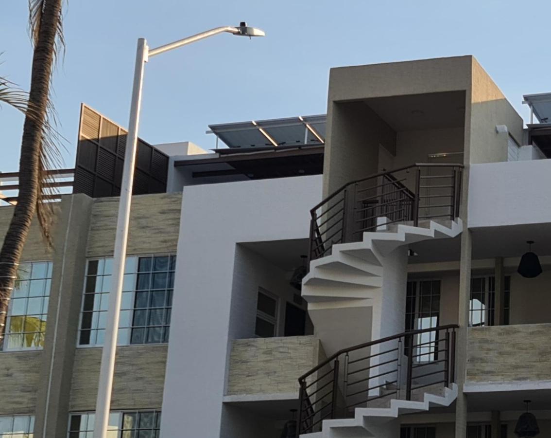 Moderno Depa Con Terraza Y Vista Extraordinaria Apartment Manzanillo Luaran gambar